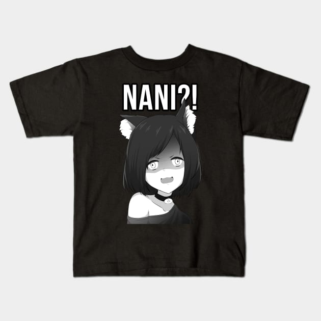 Nani?! - Anime Meme Kids T-Shirt by Anime Gadgets